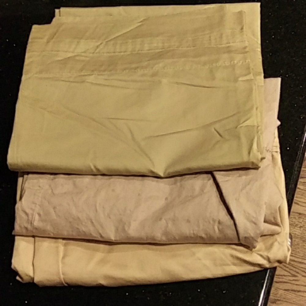 Three Different Style King Cotton Pillowcases